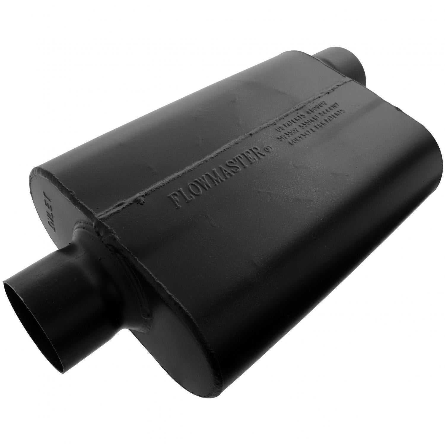 Flowmaster 943047 - Super 44 Series Chambered Muffler Super 44 3.00 Center In 3.00 Offset Out Aggressive Sound Flowmaster