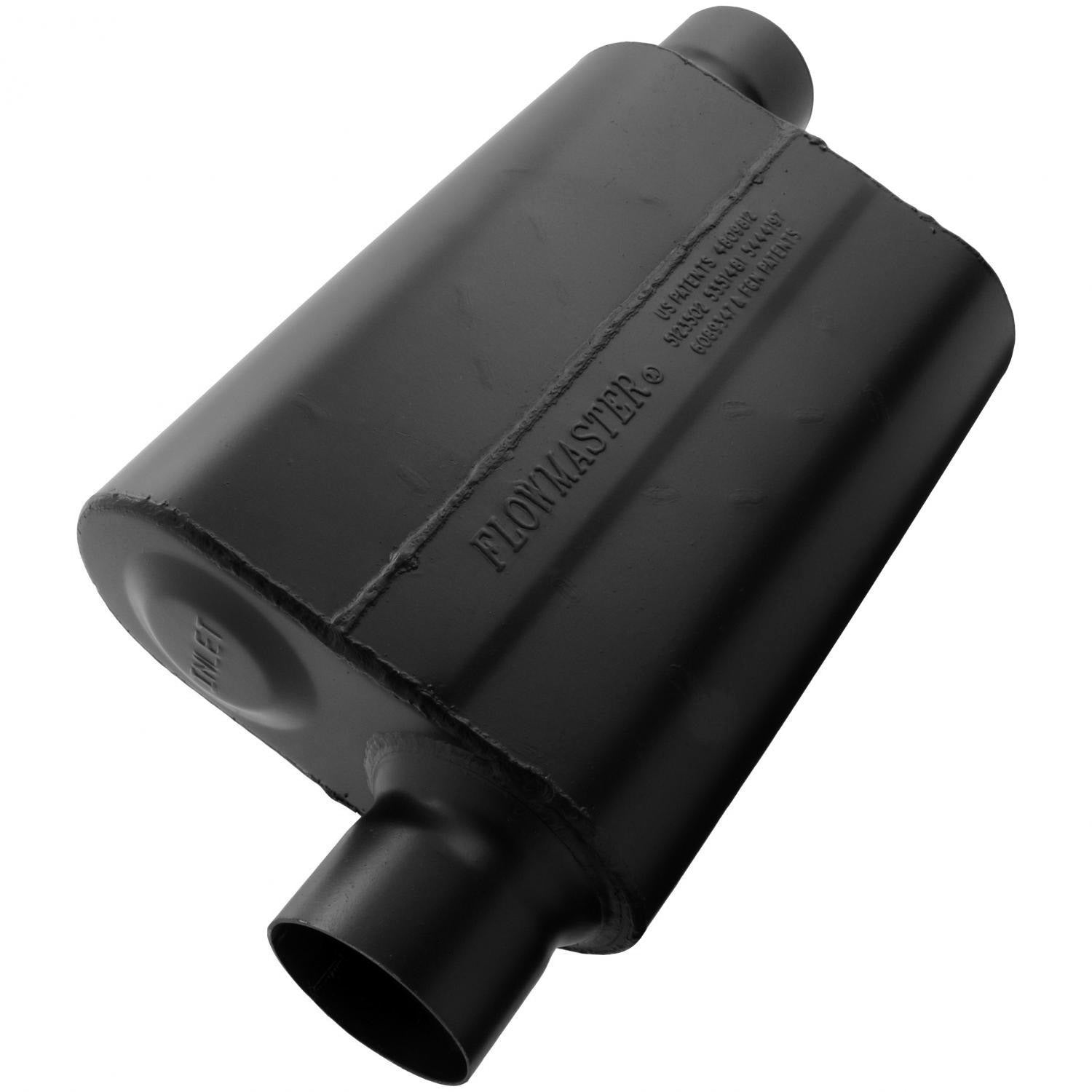 Flowmaster 943048 - Super 44 Series Chambered Muffler Super 44 3.00 Offset In 3.00 Offset Out Aggressive Sound Flowmaster