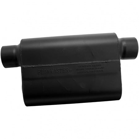 Flowmaster Exhaust Flowmaster 943049 - Super 44 Series Chambered Muffler Super 44 3.00 Offset In 3.00 Same Side Out Aggressive Sound Flowmaster