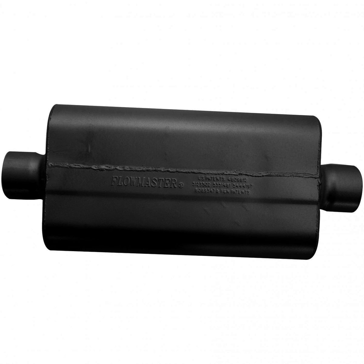 Flowmaster Exhaust Flowmaster 943050 - 50 Series Delta Flow Chambered Muffler 50 Delta Flow 3.00 Center In 3.00 Center Out Moderate Sound Flowmaster