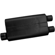 Flowmaster 9430512 - 50 Series Delta Flow Chambered Muffler 50 Delta Flow 3.00 Offset In 2.50 Dual Out Moderate Sound Flowmaster 2