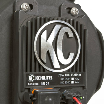 KC HiLiTES 9505 - KC Ballast HID Replacement 12V 70W 2