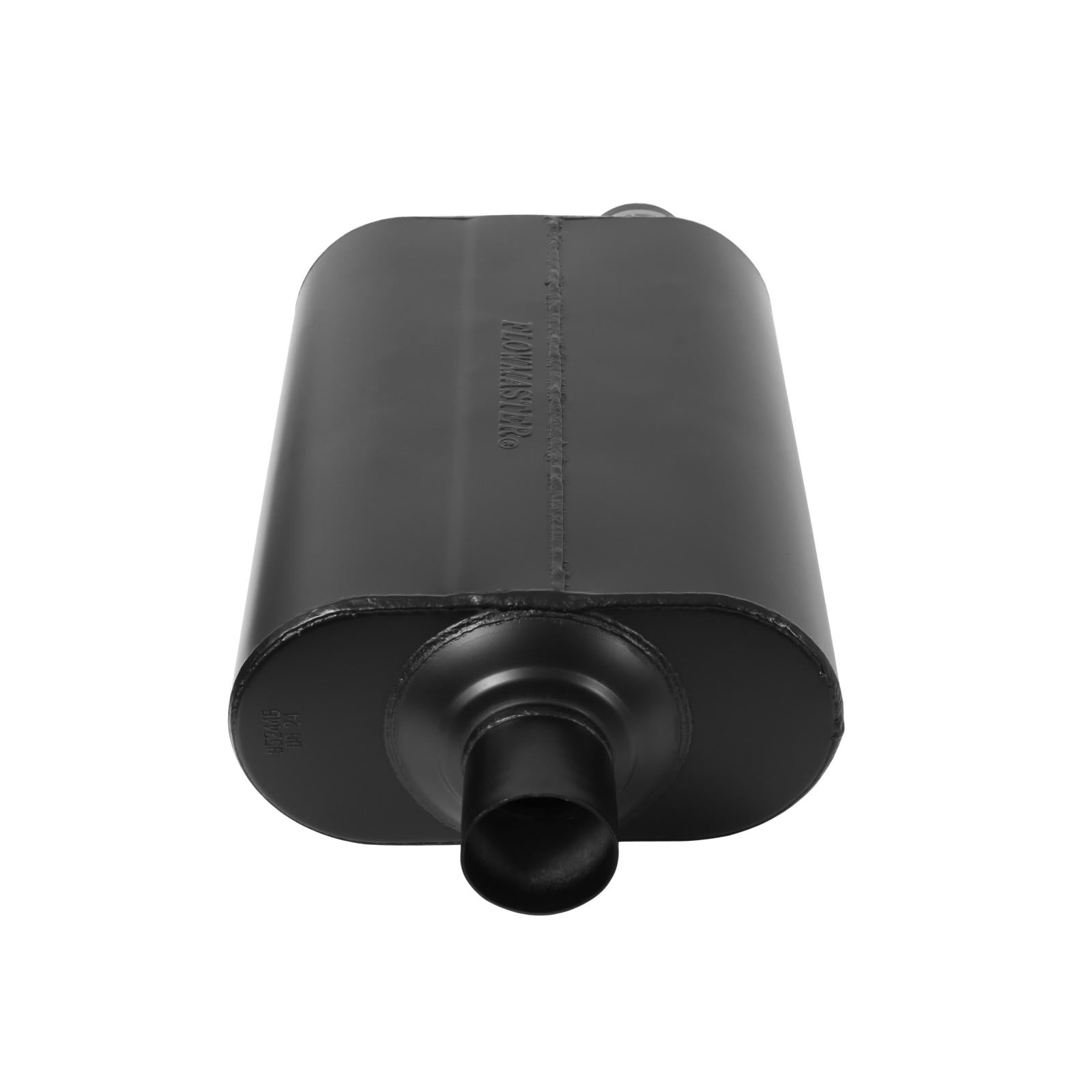 Flowmaster 952446 - Super 40 Series Chambered Muffler Super 40 2.25 Offset In 2.25 Center Out Aggressive Sound Flowmaster