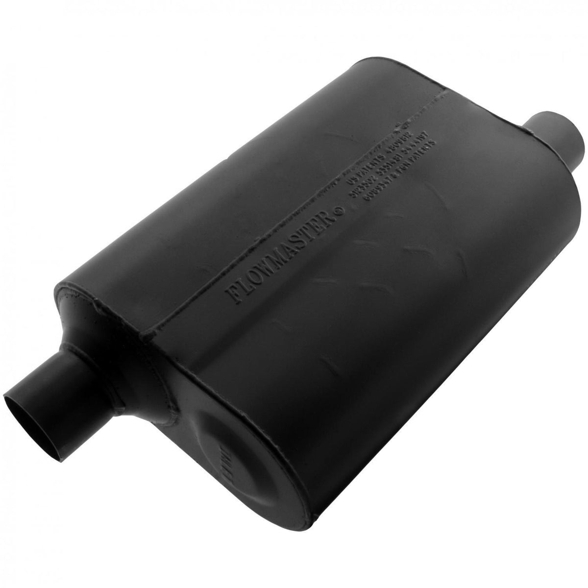 Flowmaster 952448 - Super 40 Series Chambered Muffler Super 40 2.25 Offset In 2.25 Offset Out Aggressive Sound Flowmaster 1
