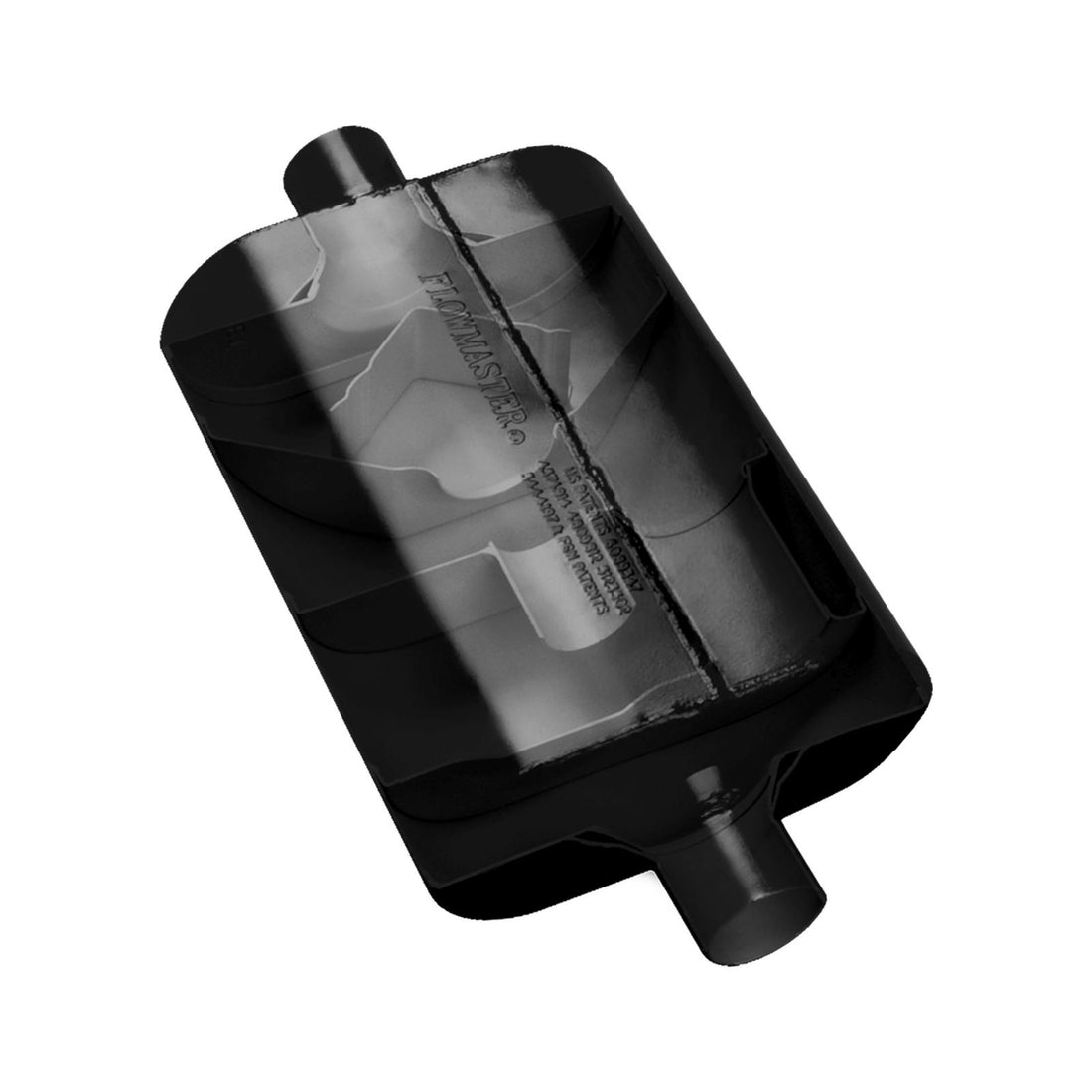 Flowmaster 952462 - 60 Series Delta Flow Chambered Muffler 60 Delta Flow 2.25 Center In 2.25 Offset Out Moderate Sound Flowmaster 3