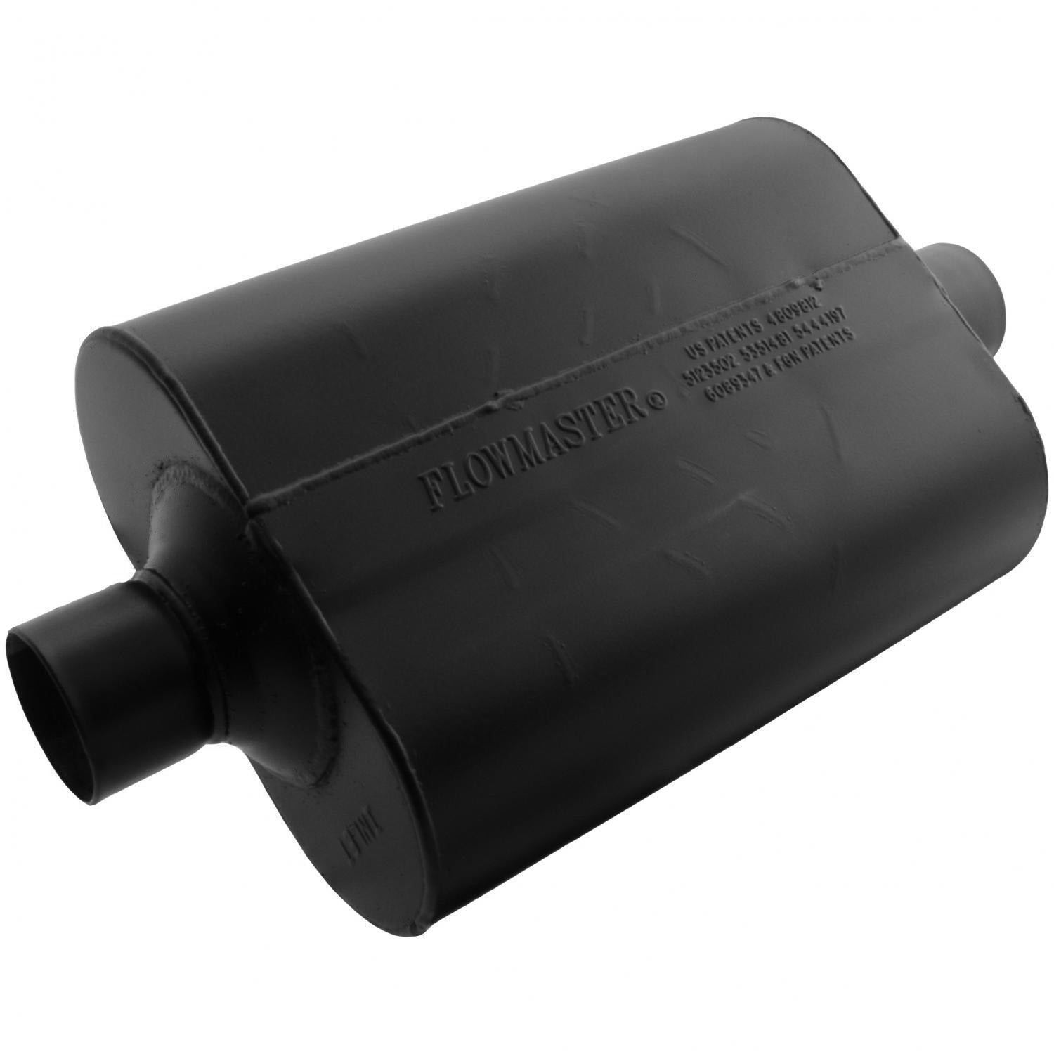Flowmaster 952545 - Super 40 Series Chambered Muffler Super 40 2.50 Center In 2.50 Center Out Aggressive Sound Flowmaster 4