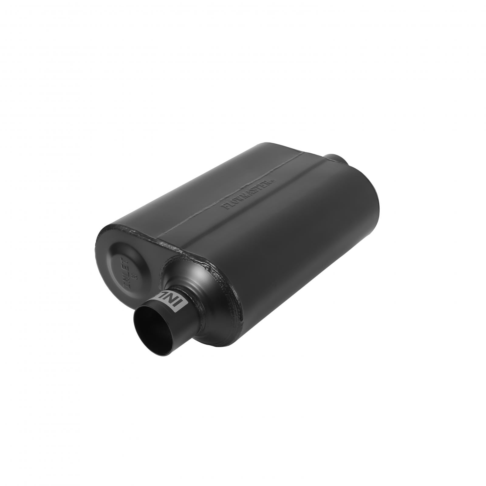 Flowmaster 952546 - Super 40 Series Chambered Muffler Super 40 2.50 Offset In 2.50 Center Out Aggressive Sound Flowmaster 1