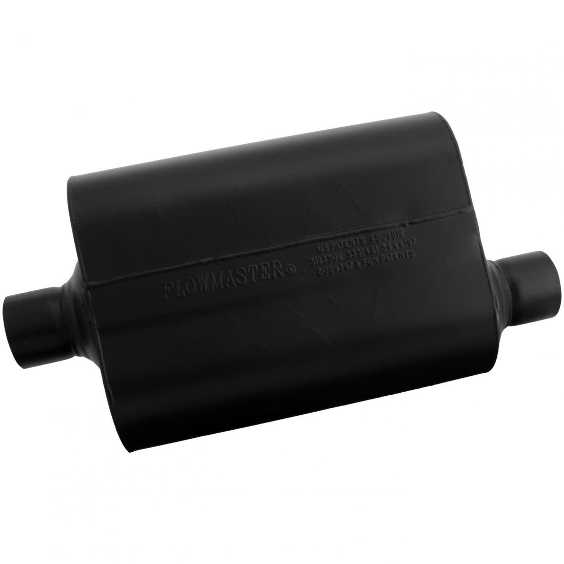 Flowmaster 952547 - Super 40 Series Chambered Muffler Super 40 2.50 Center In 2.50 Offset Out Aggressive Sound Flowmaster 2