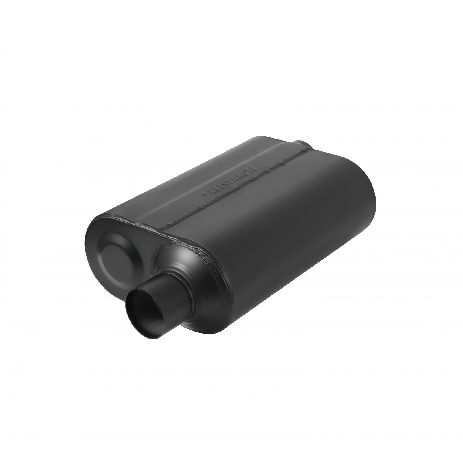 Flowmaster 952548 - Super 40 Series Chambered Muffler Super 40 2.50 Offset In 2.50 Offset Out Aggressive Sound Flowmaster 2