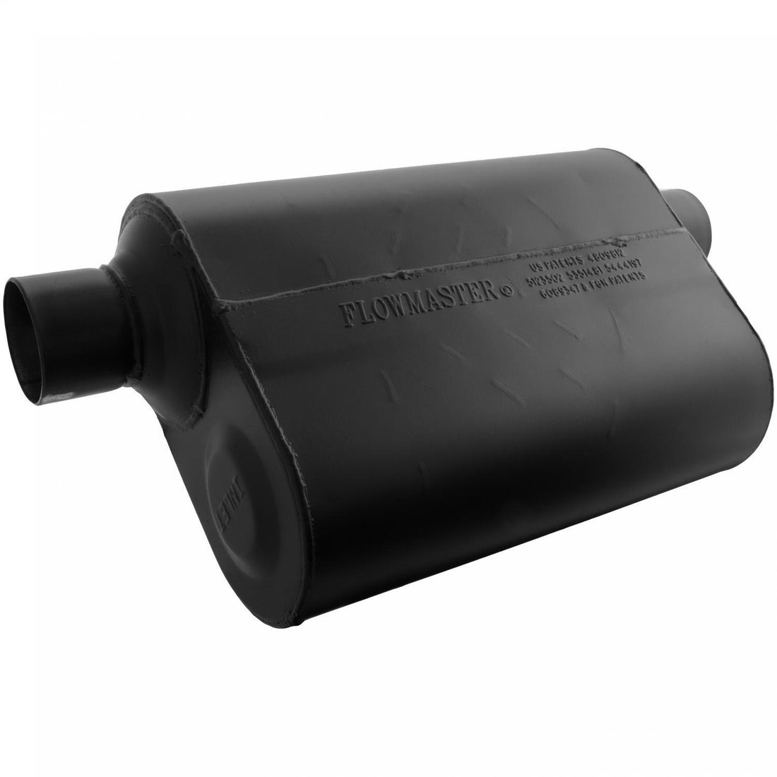 Flowmaster 952549 - Super 40 Series Chambered Muffler Super 40 2.50 Offset In 2.50 Same Side Out Aggressive Sound Flowmaster 1