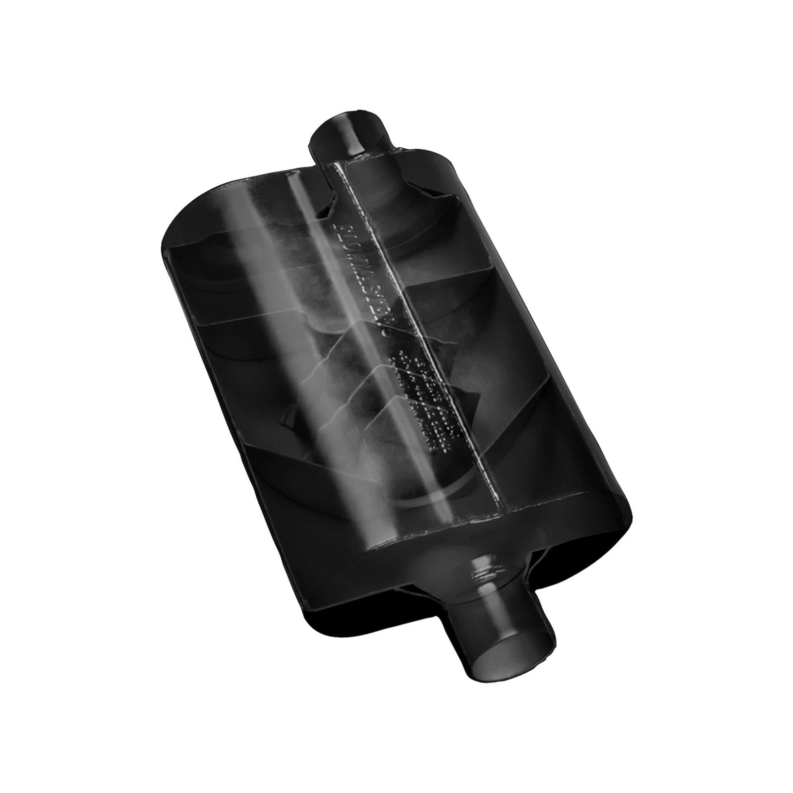 Flowmaster 952549 - Super 40 Series Chambered Muffler Super 40 2.50 Offset In 2.50 Same Side Out Aggressive Sound Flowmaster 3