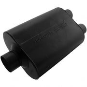 Flowmaster 9530452 - Super 40 Series Chambered Muffler Super 40 3.00 Center In 2.50 Dual Out Aggressive Sound Flowmaster 4