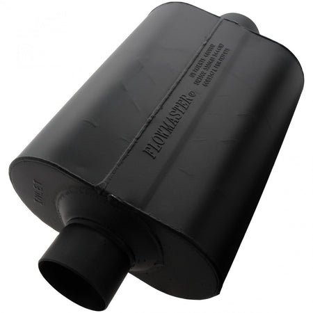 Flowmaster 953045 - Super 40 Series Chambered Muffler Super 40 3.00 Center In 3.00 Center Out Aggressive Sound Flowmaster 2