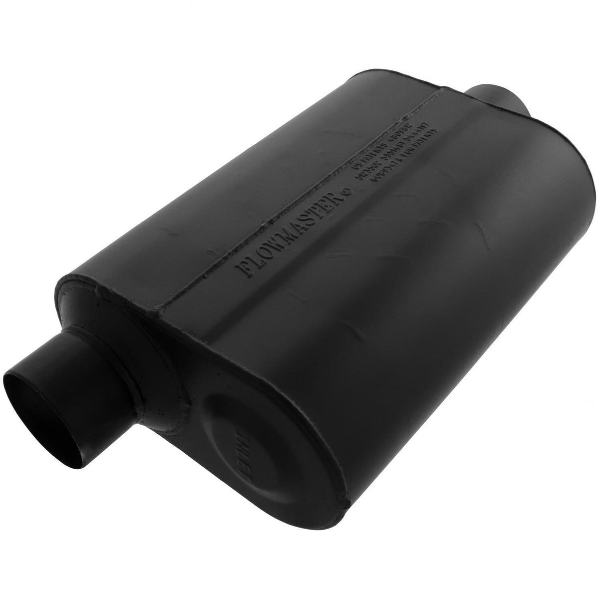 Flowmaster 953046 - Super 40 Series Chambered Muffler Super 40 3.00 Offset In 3.00 Center Out Aggressive Sound Flowmaster 1