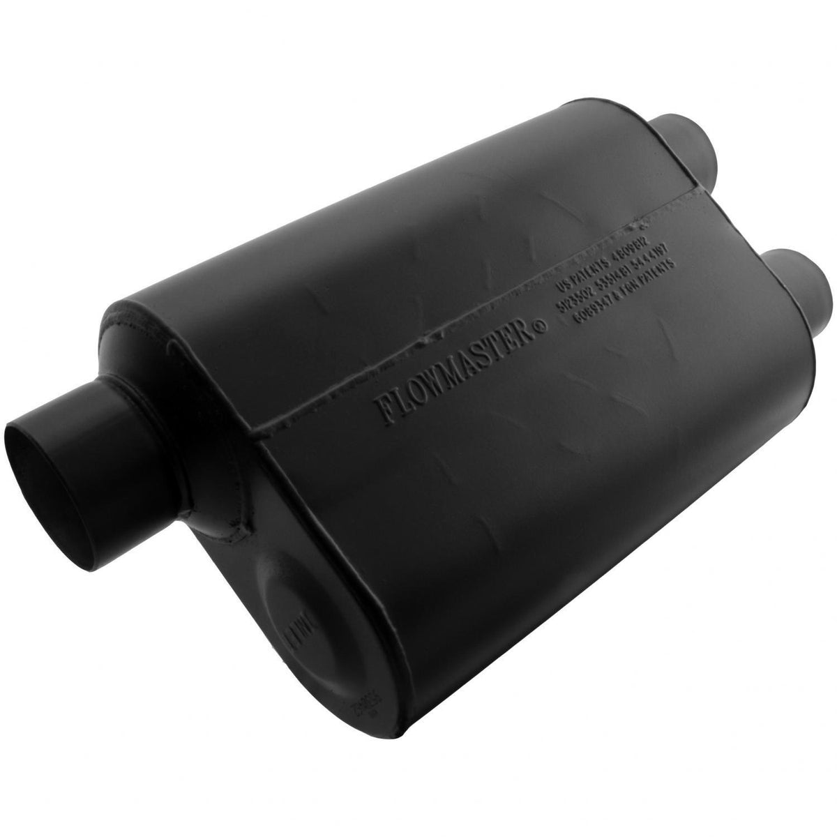 Flowmaster 9530462 - Super 40 Series Chambered Muffler Super 40 3.00 Offset In 2.50 Dual Out Aggressive Sound Flowmaster 4