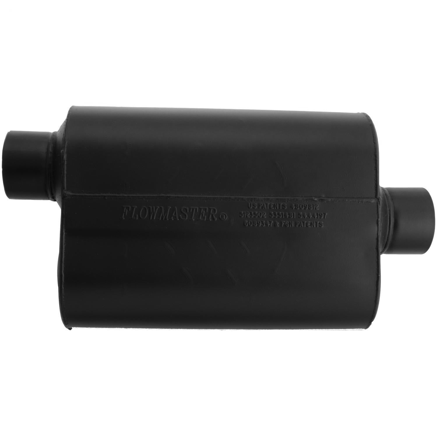 Flowmaster 953046 - Super 40 Series Chambered Muffler Super 40 3.00 Offset In 3.00 Center Out Aggressive Sound Flowmaster 2
