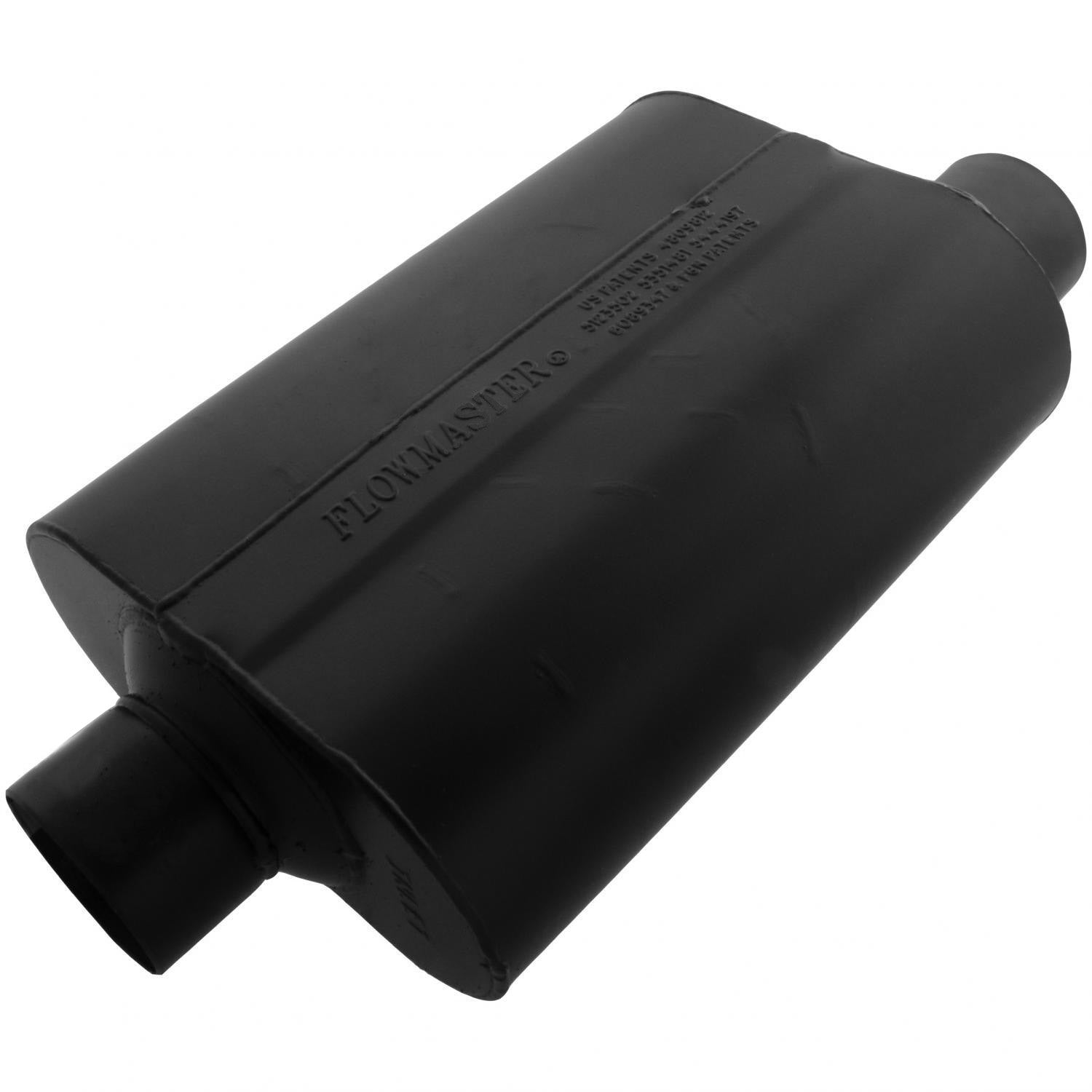 Flowmaster 953047 - Super 40 Series Chambered Muffler Super 40 3.00 Center In 3.00 Offset Out Aggressive Sound Flowmaster 1