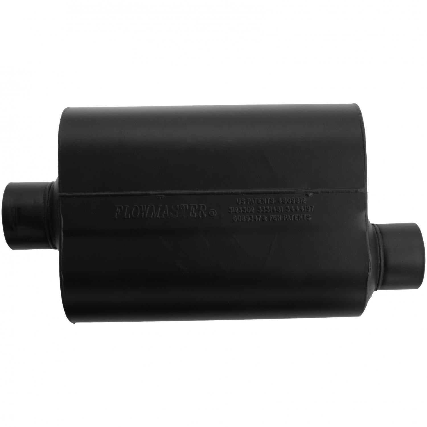 Flowmaster 953047 - Super 40 Series Chambered Muffler Super 40 3.00 Center In 3.00 Offset Out Aggressive Sound Flowmaster 2
