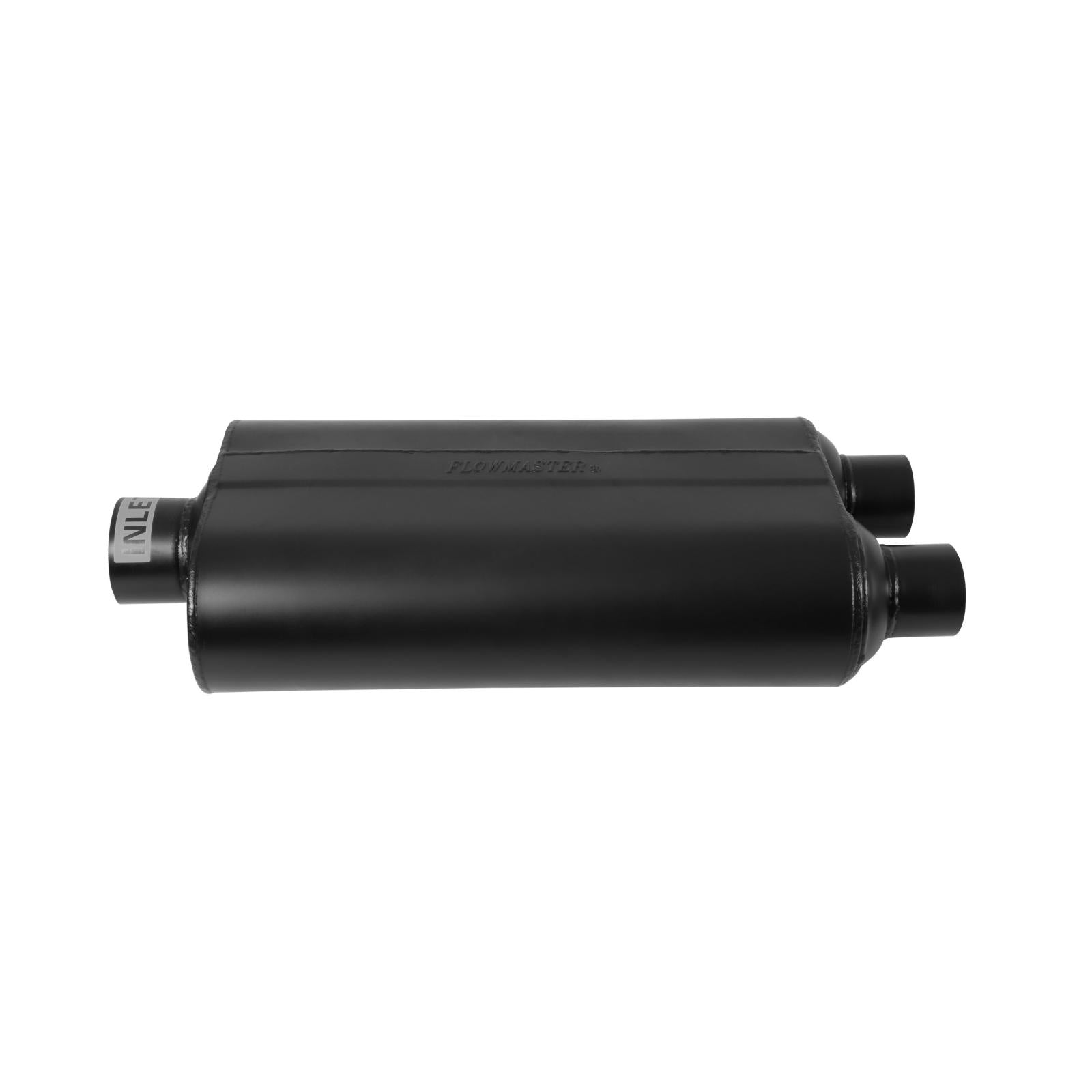 Flowmaster 9530572 - 50 Series Hd Chambered Muffler 50 H.D 3.00 Center In 2.50 Dual Out Moderate Sound Flowmaster 4