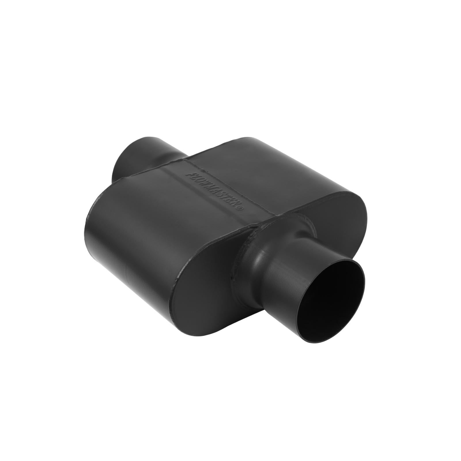 Flowmaster 954010-12 - 10 Series Delta Force Race Muffler 10 Series Race Muffler 4.00 Center In 4.00 Center Out Aggressive Sound Flowmaster 2