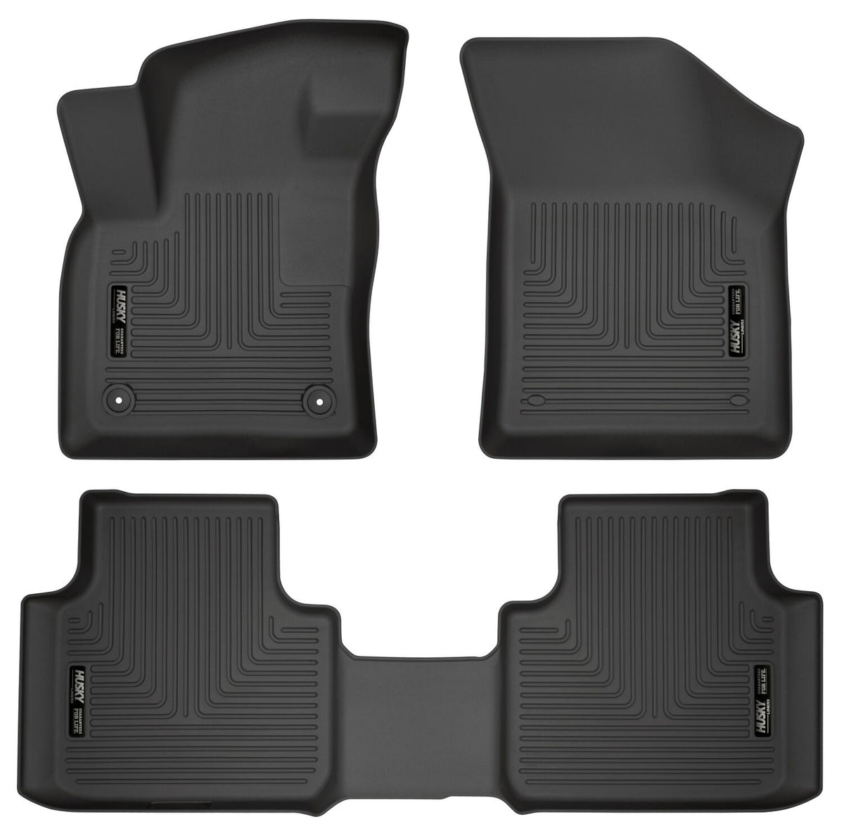Husky Liners 95661 - Weatherbeater - Front & 2nd Seat Floor Liners 1