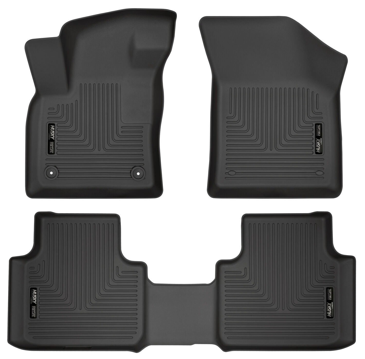 Husky Liners 95661 - Weatherbeater - Front & 2nd Seat Floor Liners 1