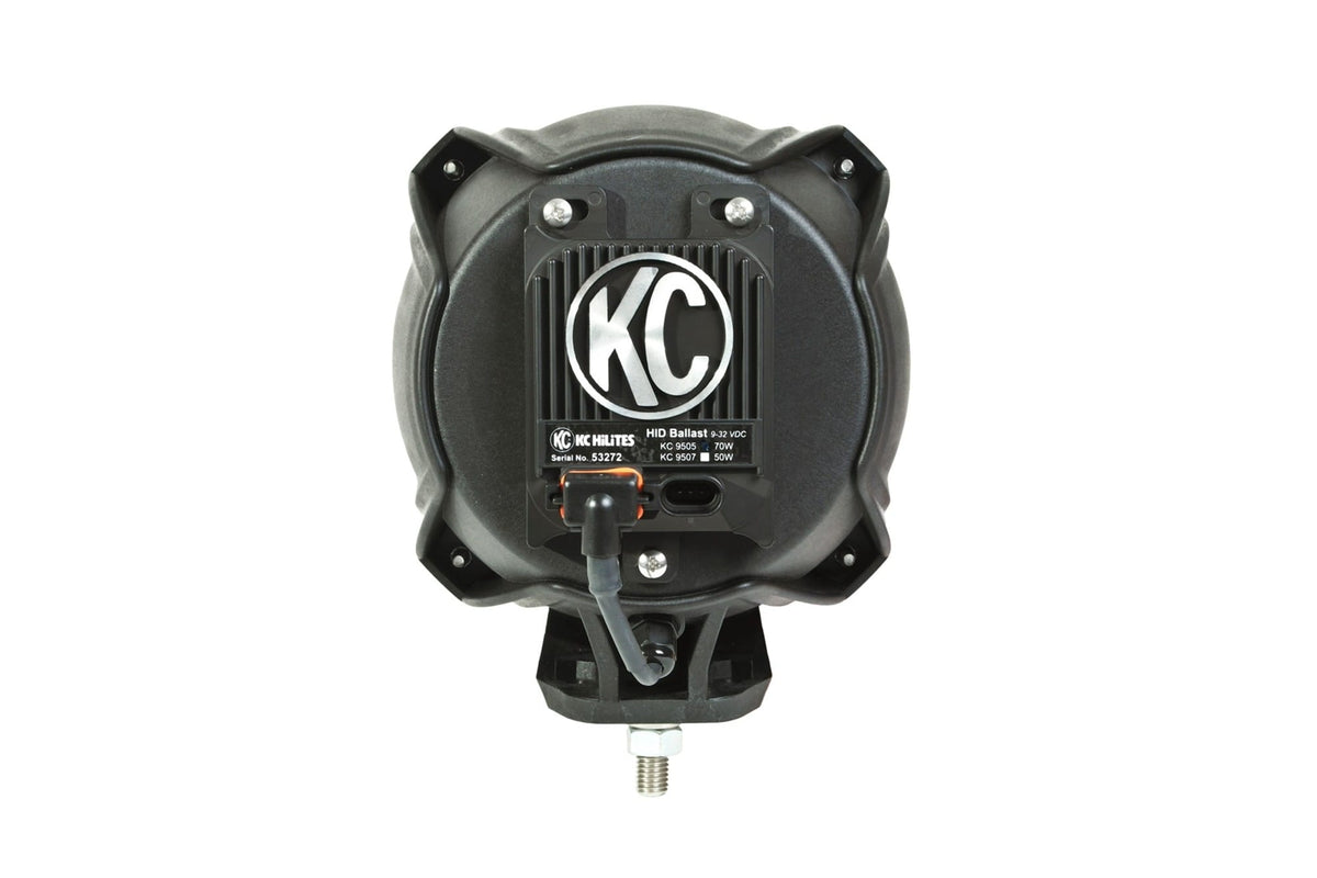 KC HiLiTES Electrical Lighting and Body KC HiLiTES 96423 - KC CARBON POD HID 7in Spread 2-Light System Universal
