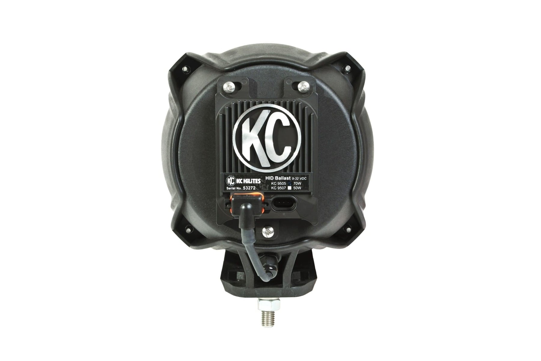 KC HiLiTES Electrical Lighting and Body KC HiLiTES 96423 - KC CARBON POD HID 7in Spread 2-Light System Universal