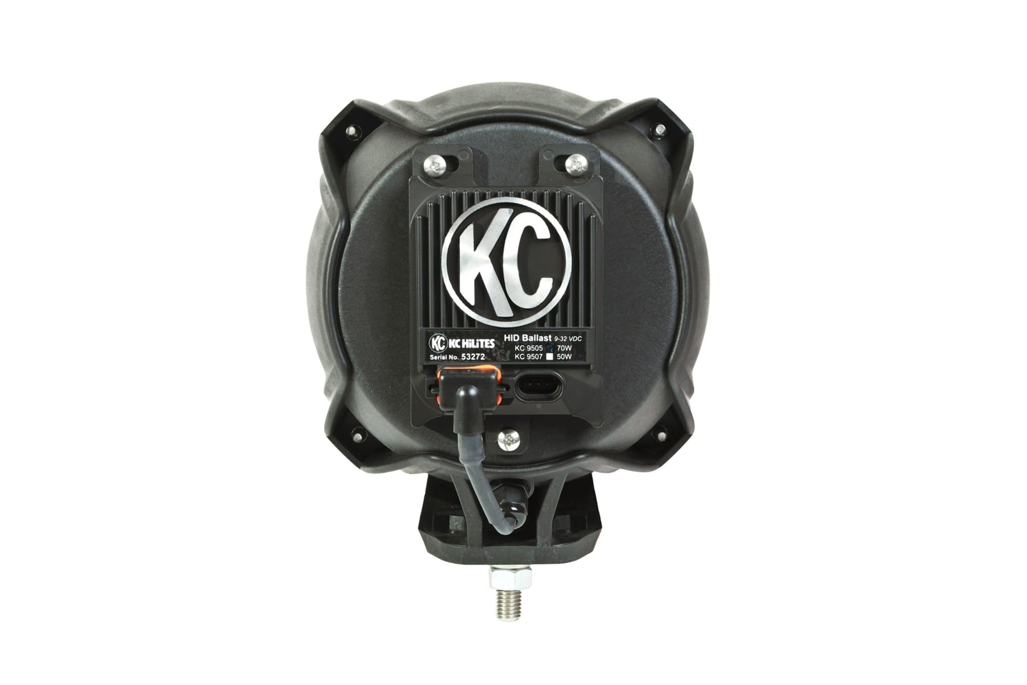 KC HiLiTES Electrical Lighting and Body KC HiLiTES 96423 - KC CARBON POD HID 7in Spread 2-Light System Universal