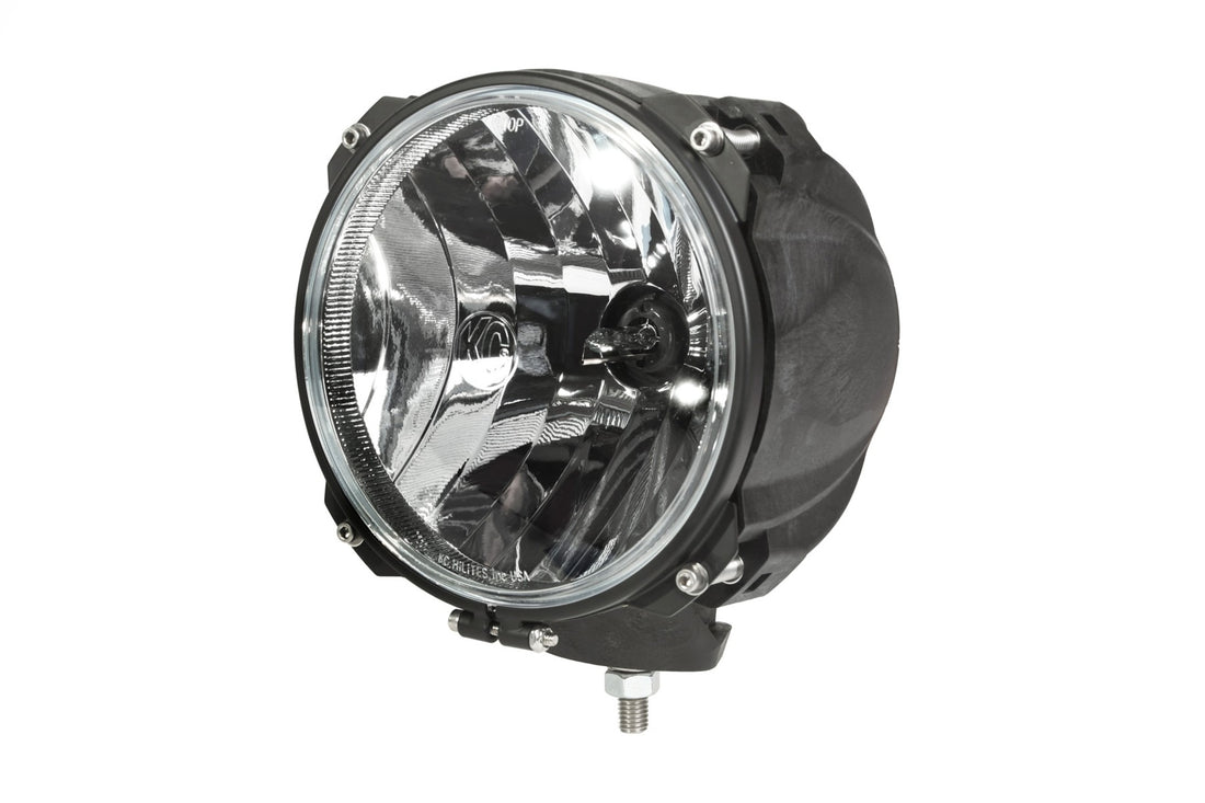 KC HiLiTES 96427 - KC CARBON POD HID 7in Spread 1-Light Universal