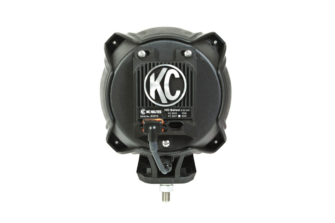 KC HiLiTES 96427 - KC CARBON POD HID 7in Spread 1-Light Universal