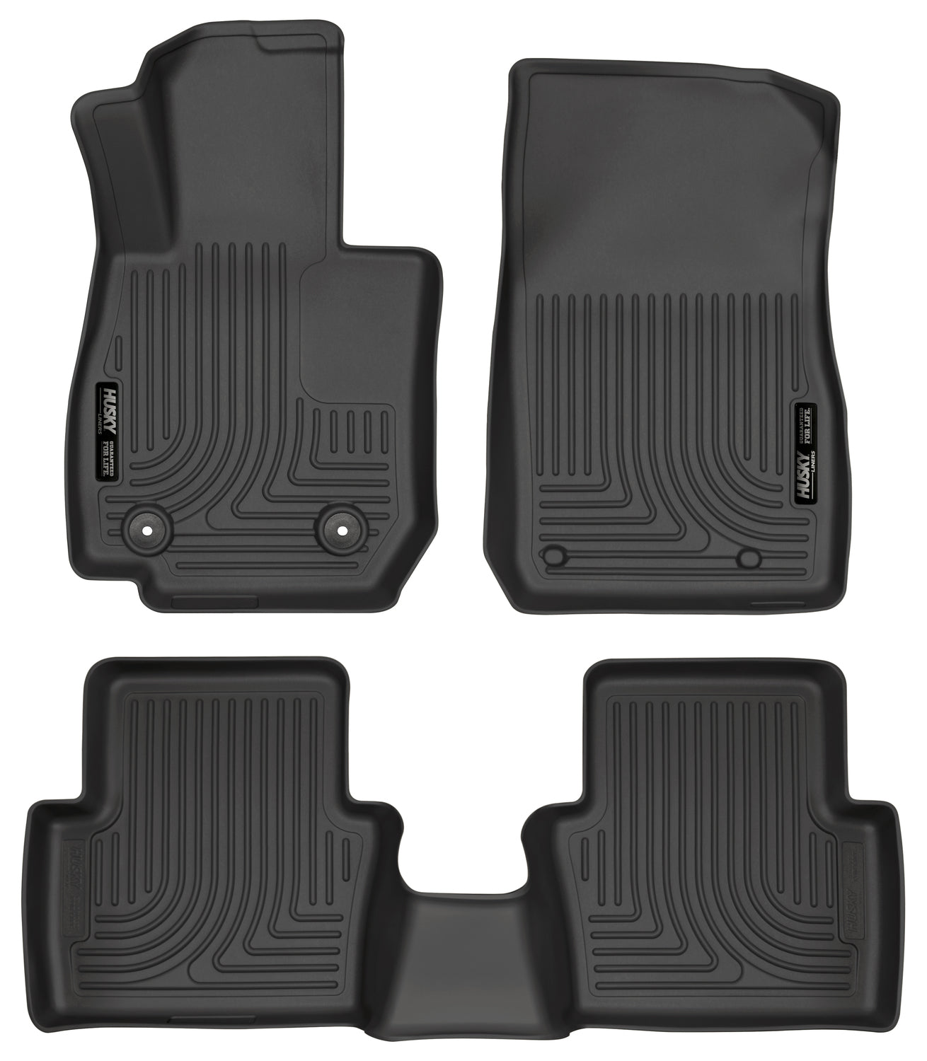Husky Liners 96701 - Weatherbeater - Front & 2nd Seat Floor Liners 17