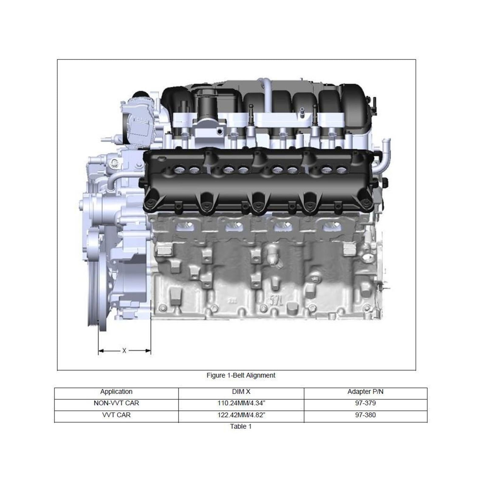 Holley 97-378 Power Steering Pump Kit