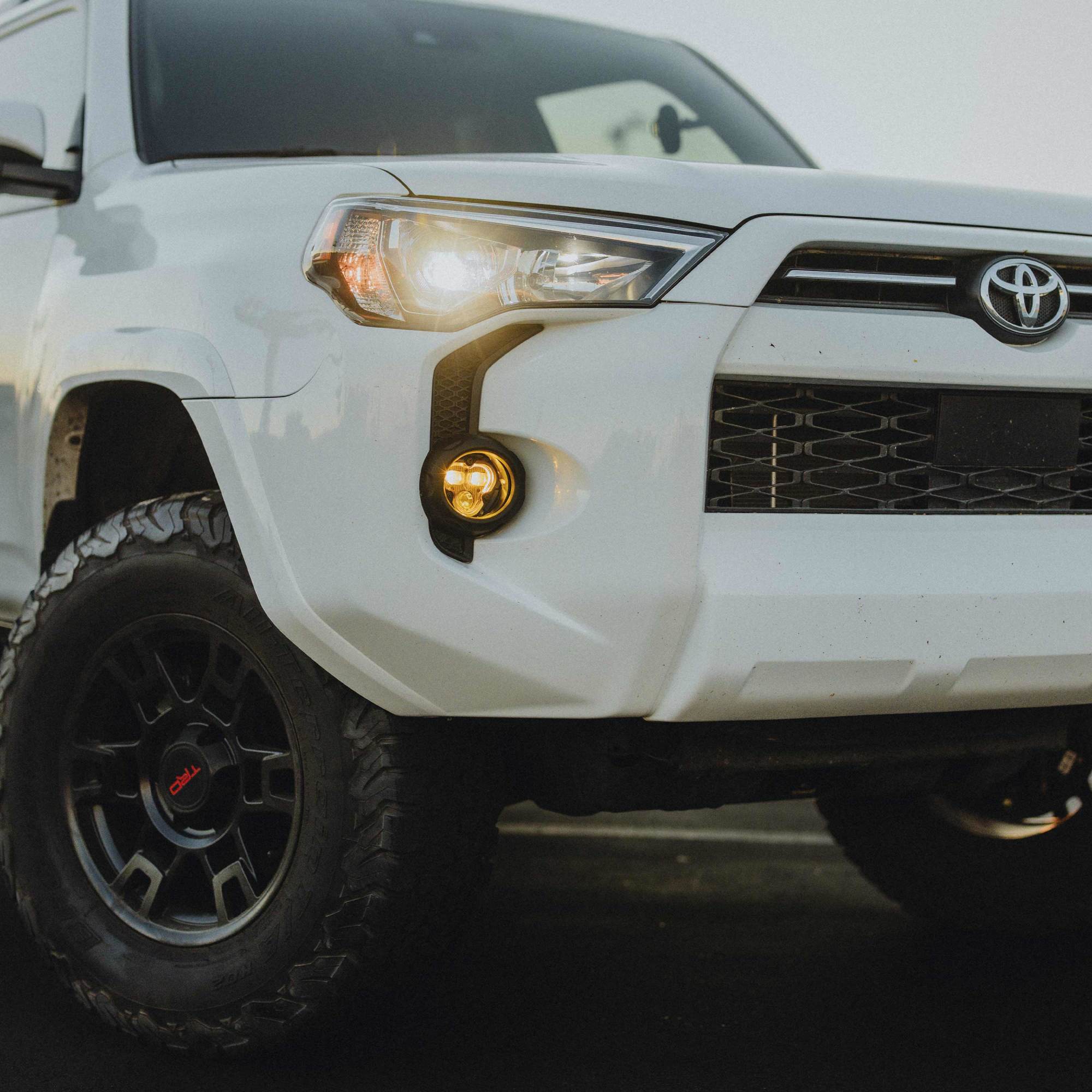 KC HiLiTES 97154 - KC FLEX ERA 3 LED DM SAE FOG 2-LIGHT MSTR KIT TOYOTA TACOMA 4RUNNER TUNDRA OE 5