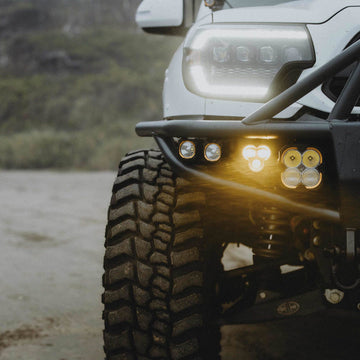 KC HiLiTES 97155 - KC FLEX ERA 3 LED DM SAE FOG 2-LIGHT MSTR KIT 12-24 TOY TACO 4RUN TUN AFTERMARKT 2