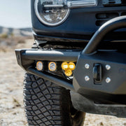 KC HiLiTES 97169 - Hybrid Front Bumper LED Light Kit - SAE System 4