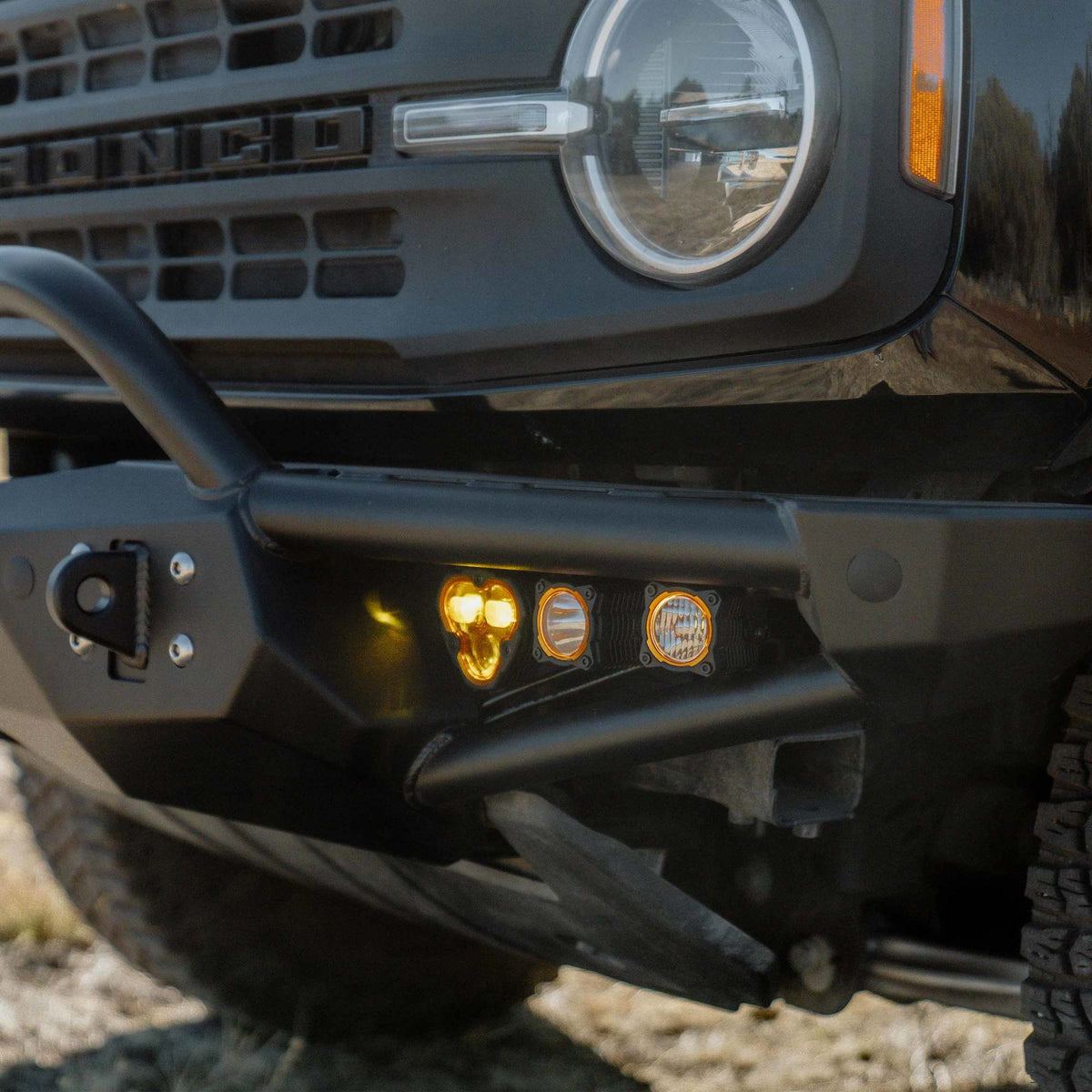 KC HiLiTES 97169 - Hybrid Front Bumper LED Light Kit - SAE System 5