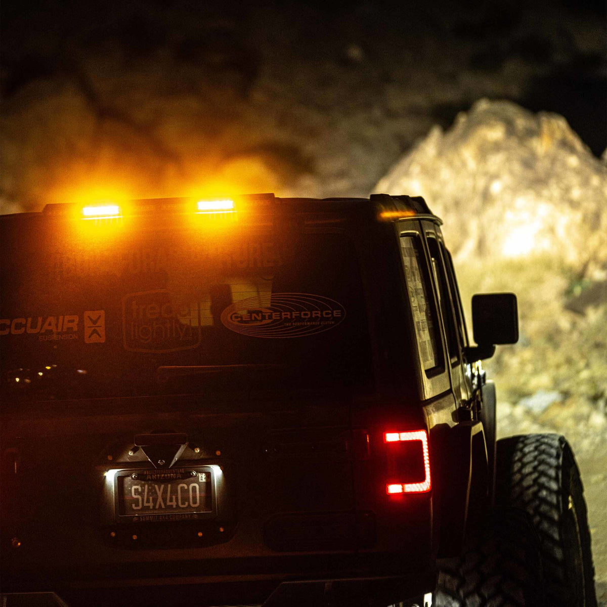 KC HiLiTES 98013 - 28" Chase LED Light Bar Kit - Rear-Facing - Multi-Fnctn - 18+ Jeep Wrangler JL 4