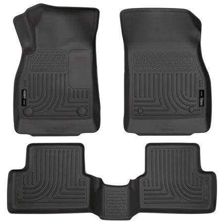 Husky Liners 98151 - Weatherbeater - Front & 2nd Seat Floor Liners 1