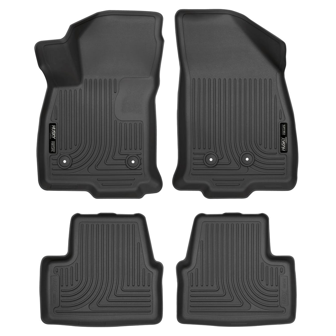 Husky Liners 98281 - Weatherbeater - Front & 2nd Seat Floor Liners