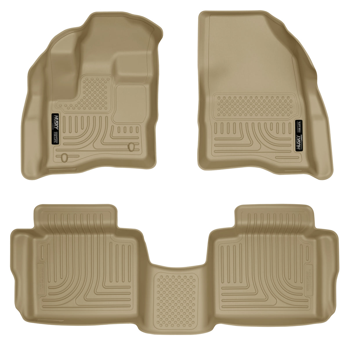 Husky Liners 98703 - Weatherbeater - Front & 2nd Seat Floor Liners 17