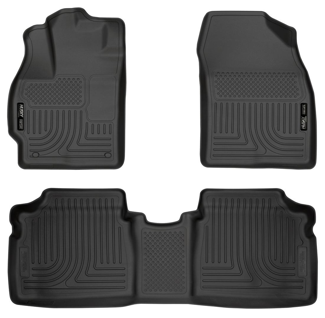 Husky Liners 98921 - Weatherbeater - Front & 2nd Seat Floor Liners 17