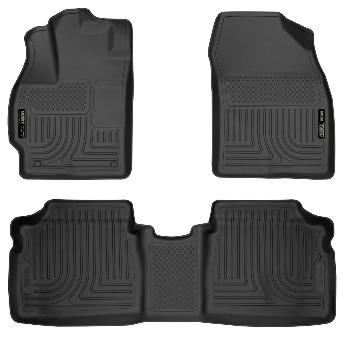Husky Liners 98921 - Weatherbeater - Front & 2nd Seat Floor Liners 17