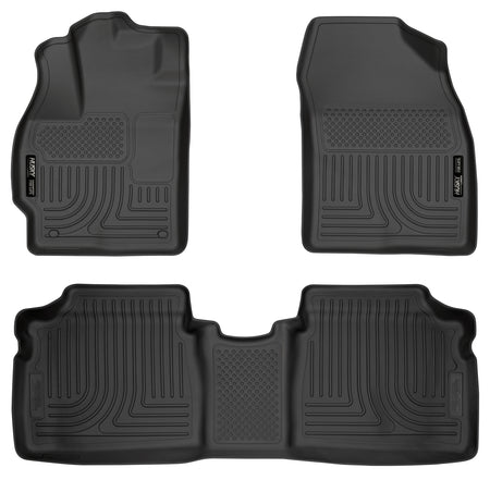 Husky Liners 98921 - Weatherbeater - Front & 2nd Seat Floor Liners 17