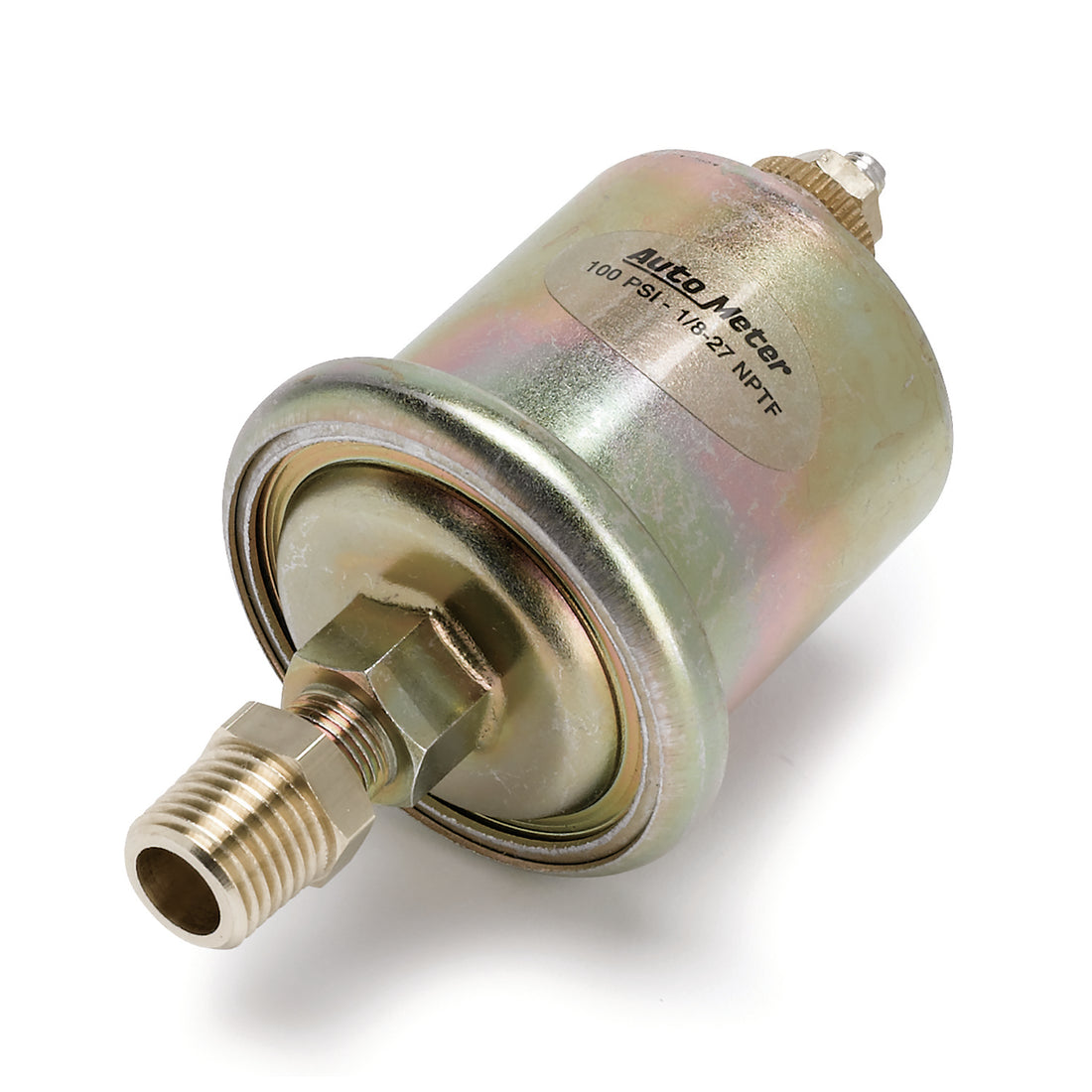 AutoMeter 990342 - SENSOR, OIL PRESSURE, 0-100PSI, 1/8" NPT MALE, FOR SHORT SWEEP ELEC. 3
