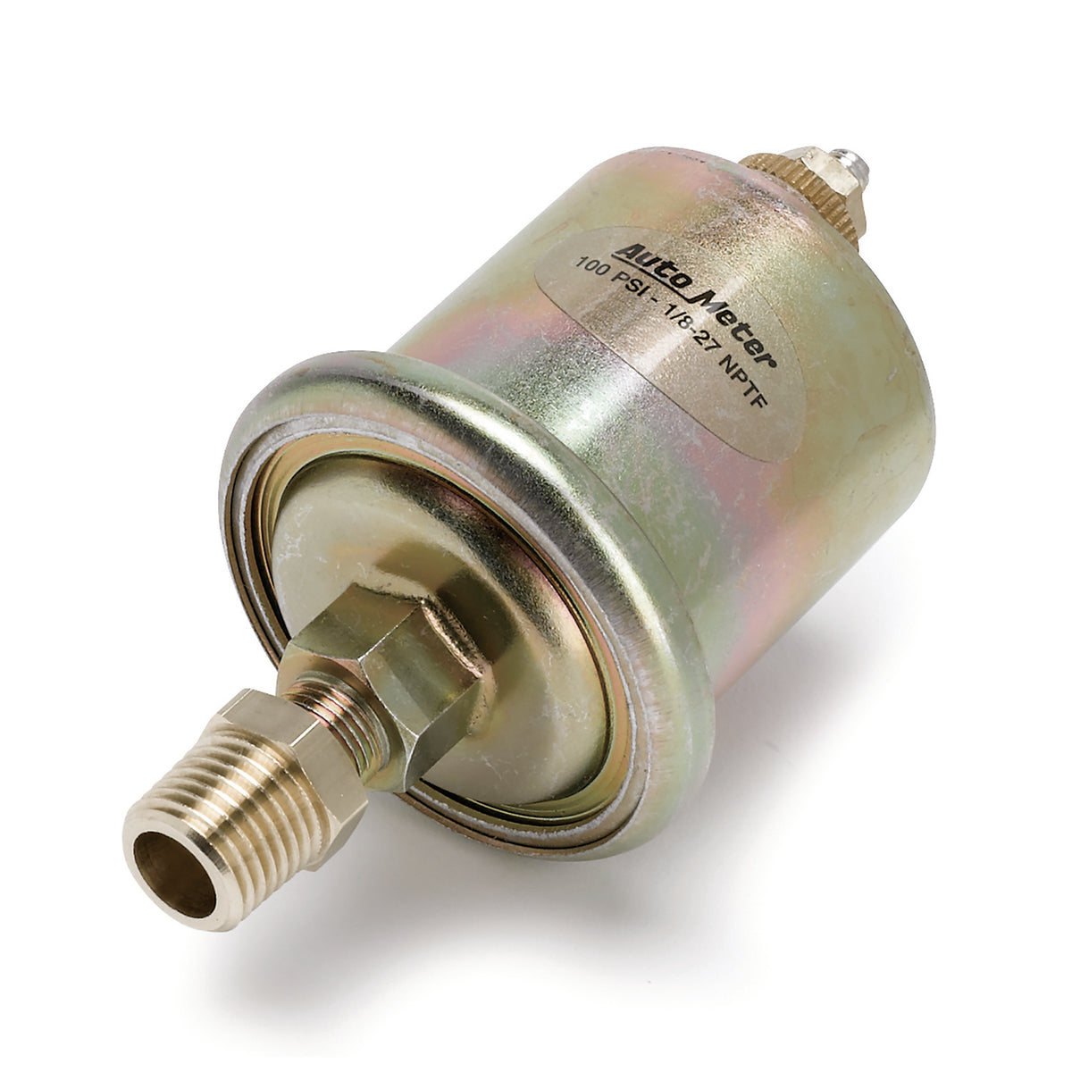 AutoMeter 990342 - SENSOR, OIL PRESSURE, 0-100PSI, 1/8" NPT MALE, FOR SHORT SWEEP ELEC. 3