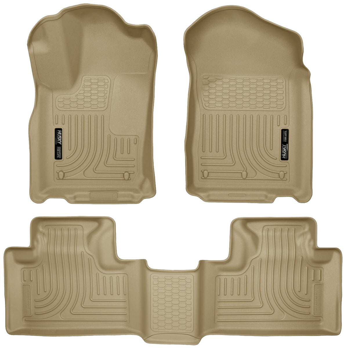 Husky Liners 99053 - Weatherbeater - Front & 2nd Seat Floor Liners 17