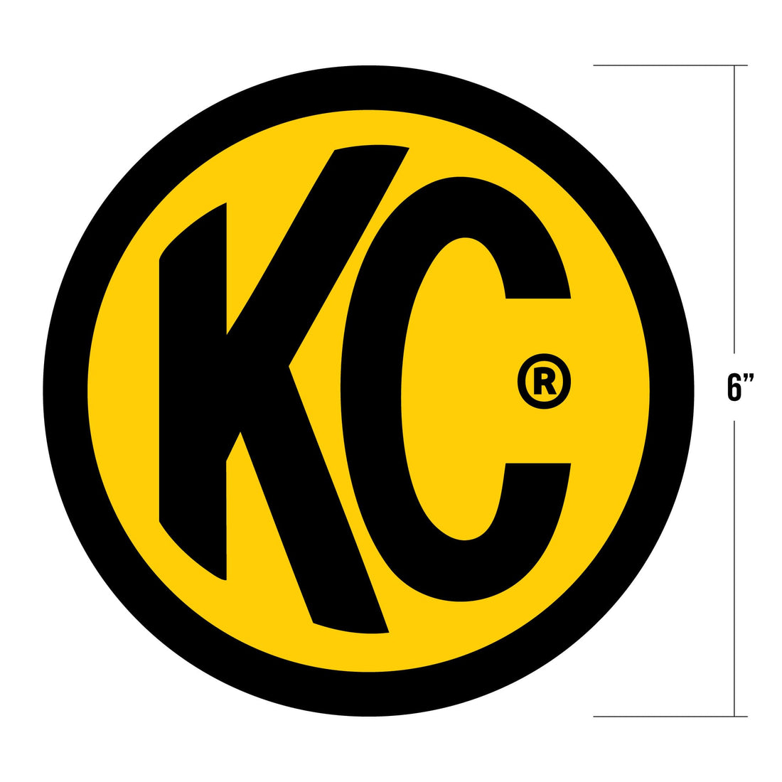 KC HiLiTES Electrical Lighting and Body KC HiLiTES 9910 Bumper Decal