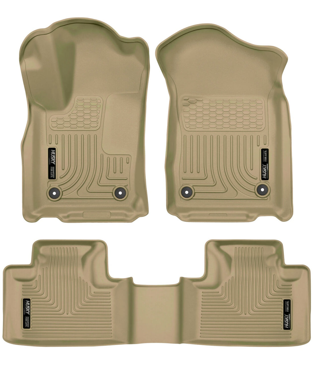 Husky Liners 99153 - Weatherbeater - Front & 2nd Seat Floor Liners 1
