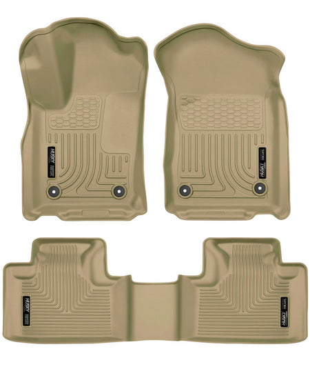 Husky Liners 99153 - Weatherbeater - Front & 2nd Seat Floor Liners 1